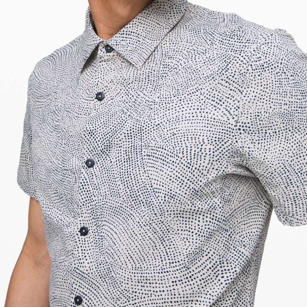 Lululemon Airing Easy Short Sleeve Buttondown